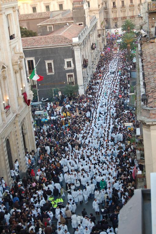 Casa Vacanze Prato Verde Zafferana Etnea Bagian luar foto