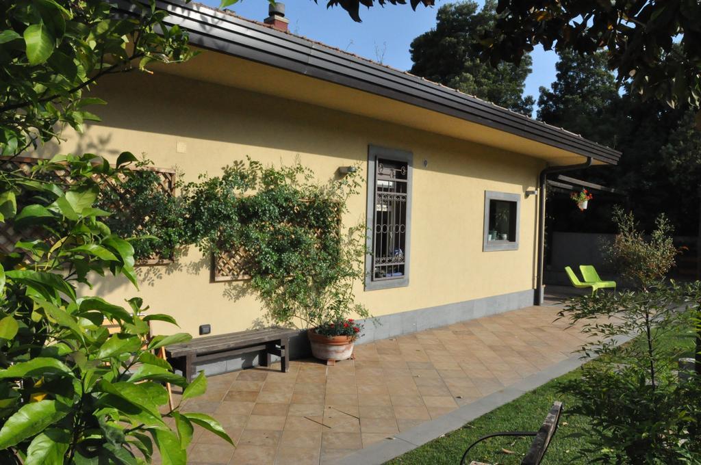 Casa Vacanze Prato Verde Zafferana Etnea Bagian luar foto